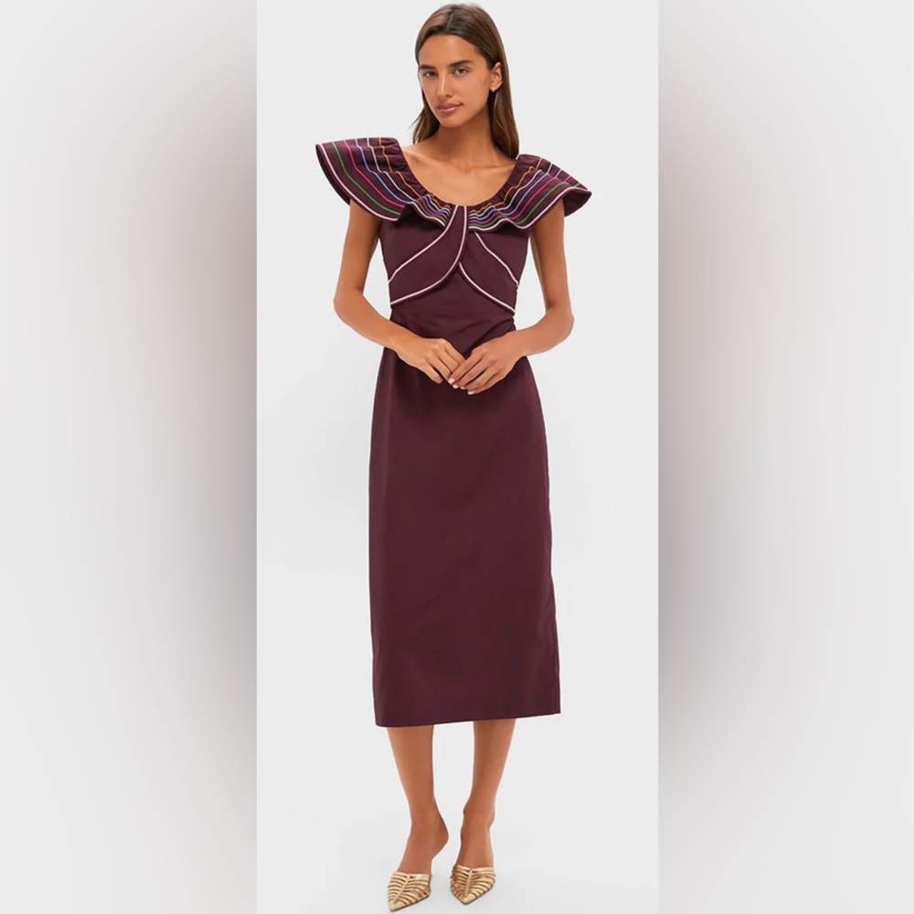 Tuckernuck Women's Embroidered Ellison Dress, Size XL